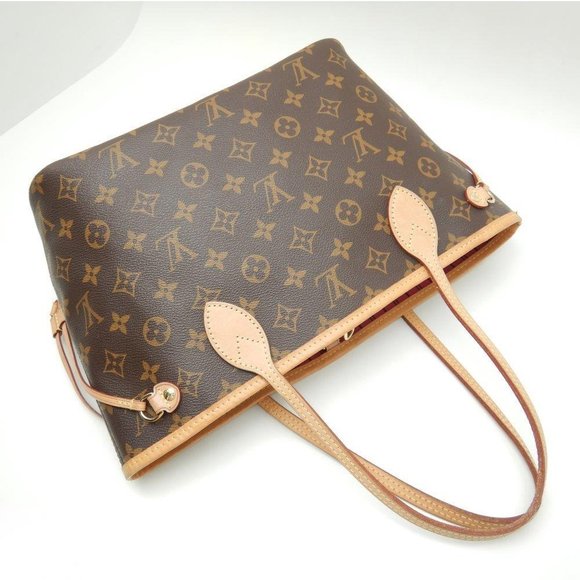 Louis Vuitton Monogram Neverfull PM Pivoine Tote Bag - Picture 3 of 7